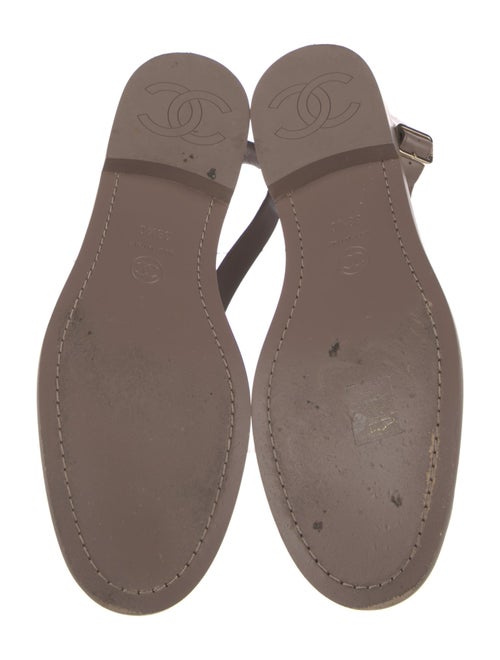 Chanel 2025 Interlocking CC Logo Slingback Flats