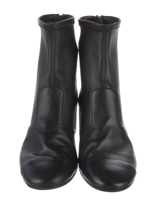 Chanel 2022 Interlocking CC Logo Boots