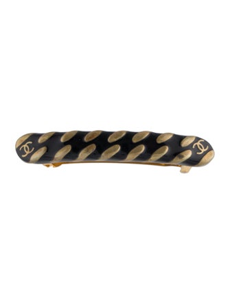 Chanel Resin CC Hair Barrette