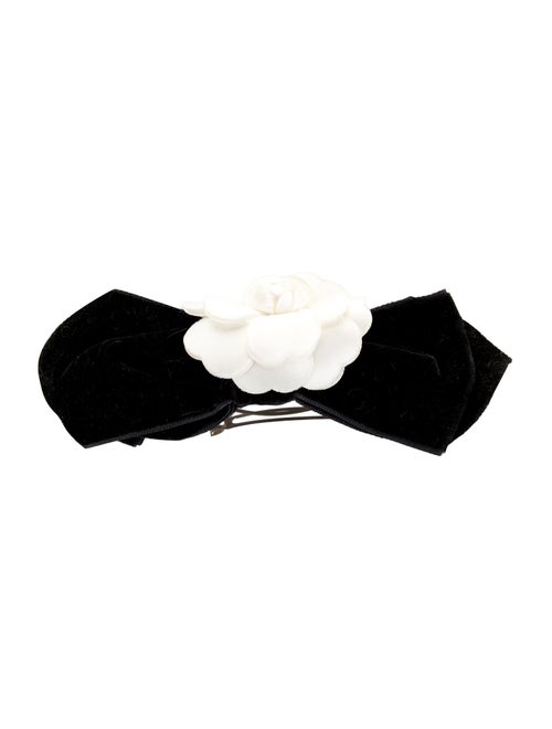Chanel Camelia Bow Tie Brooch
