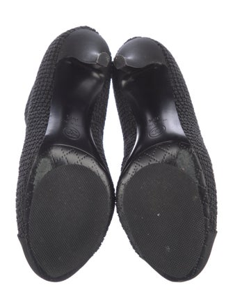 Chanel Interlocking CC Logo Boots