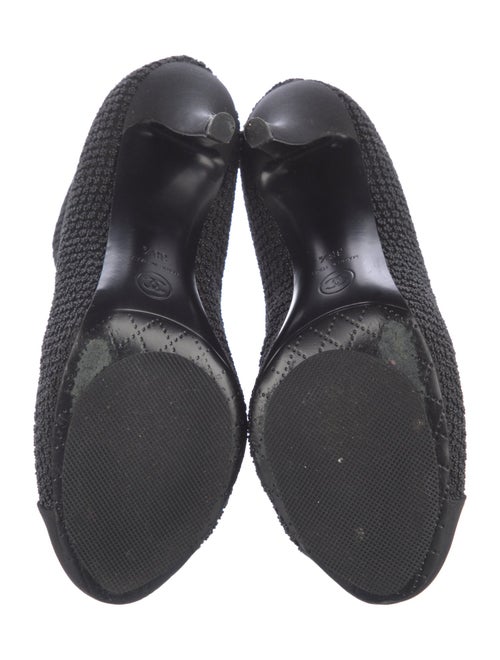 Chanel Interlocking CC Logo Boots