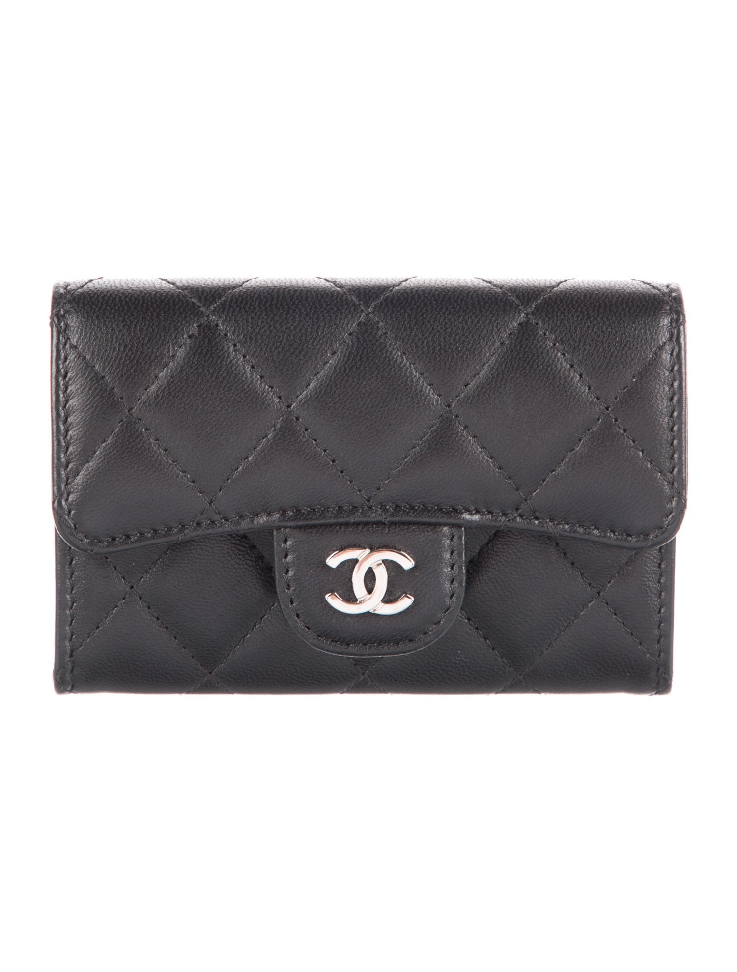 Chanel 2017-2018 Card Holder Flap Wallet