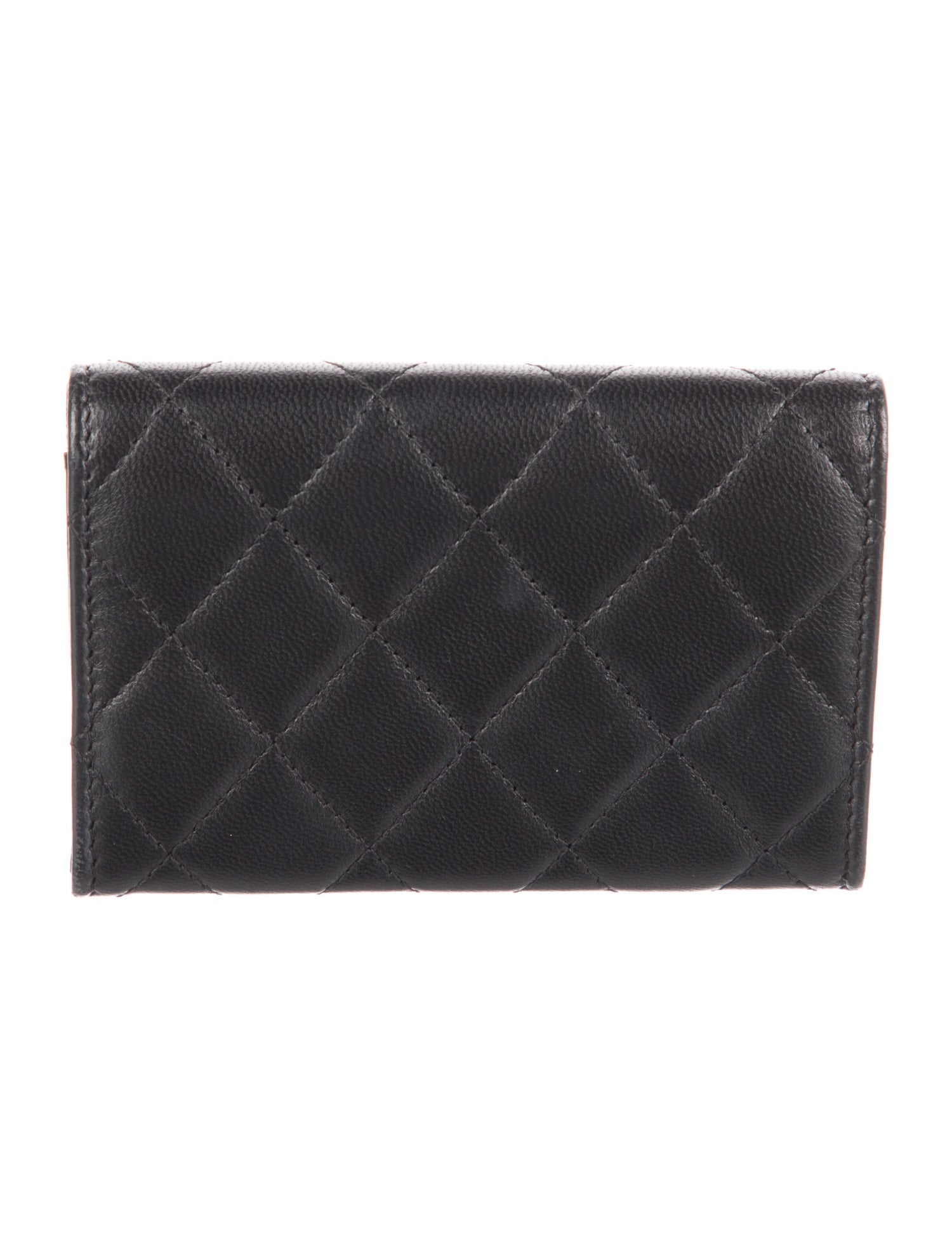 Chanel 2017-2018 Card Holder Flap Wallet