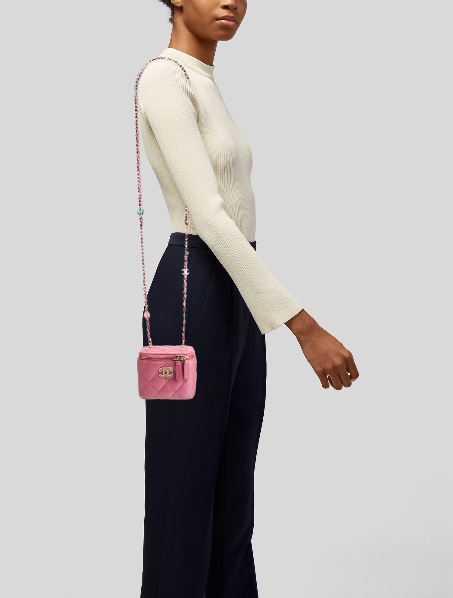 Chanel Candy CC Mini Vanity Case