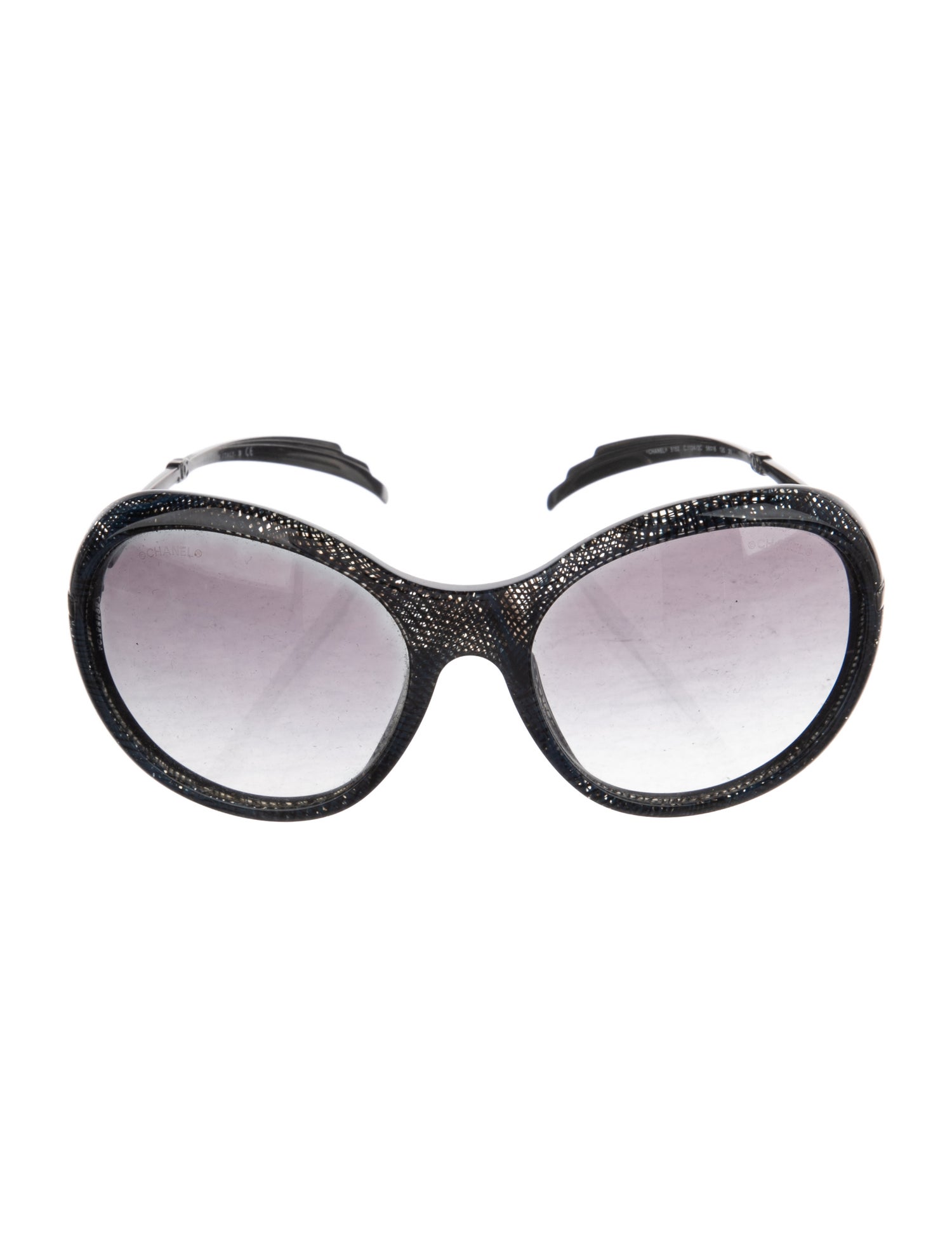 Chanel Interlocking CC Logo Oversize Sunglasses