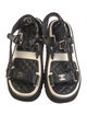 Chanel 2023 Interlocking CC Logo Slingback Sandals