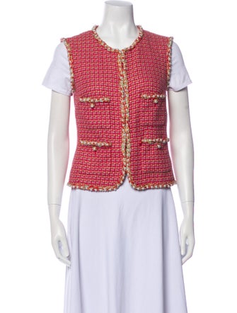 Chanel 2017 Tweed Pattern Vest