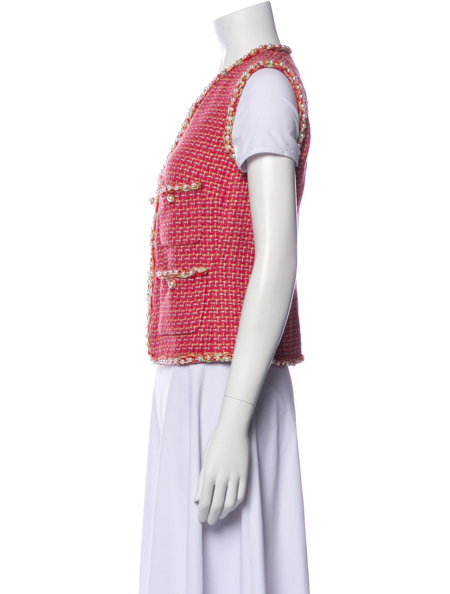 Chanel 2017 Tweed Pattern Vest