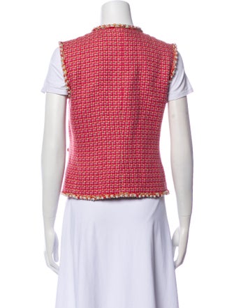 Chanel 2017 Tweed Pattern Vest