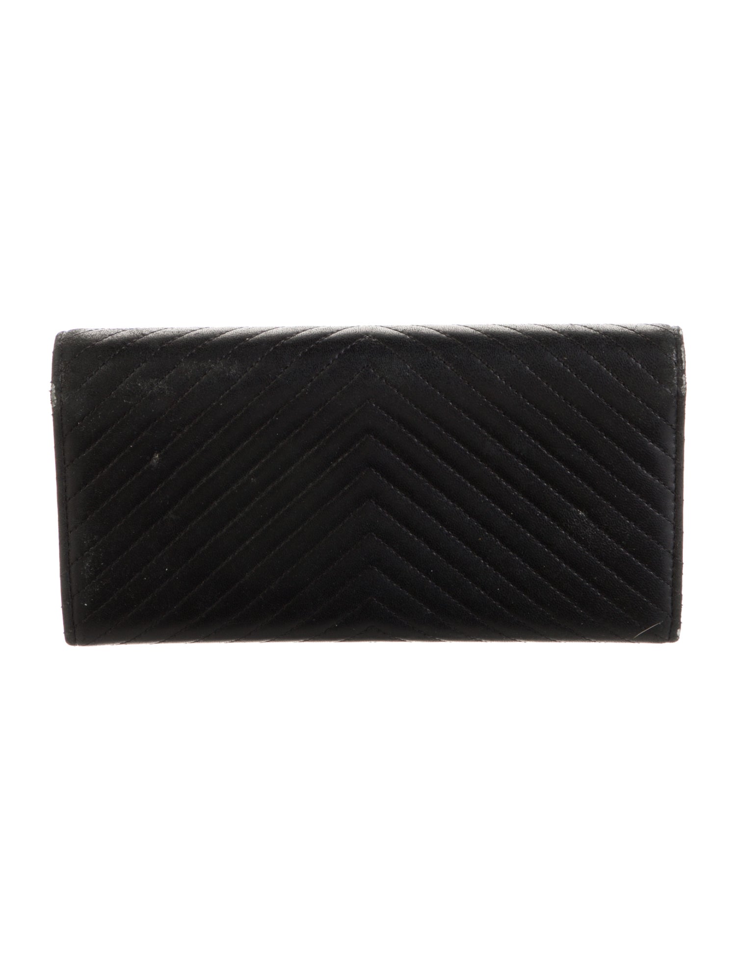Chanel 2015-2016 Interlocking CC Logo Continental Wallet