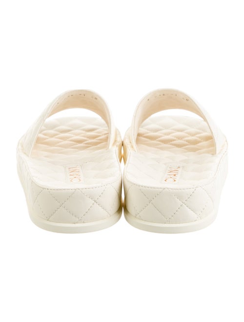 Chanel 2021 Interlocking CC Logo Slides