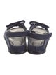 Chanel 2021 Interlocking CC Logo Sandals w/ Tags
