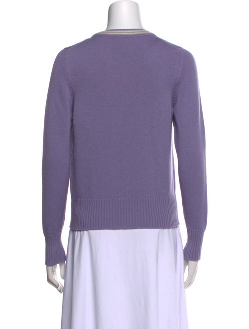 Chanel Cashmere Scoop Neck Sweater