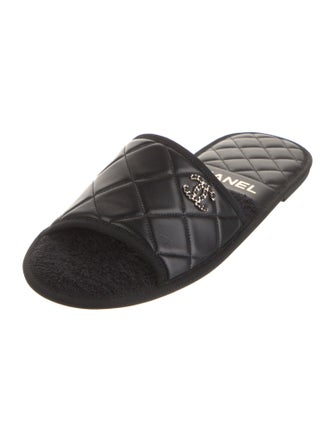 Chanel 2021 Interlocking CC Logo Slides