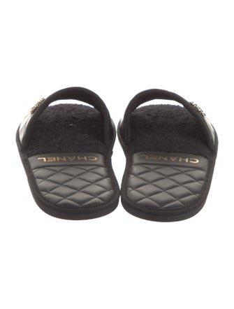 Chanel 2021 Interlocking CC Logo Slides