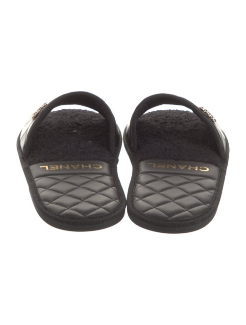 Chanel 2021 Interlocking CC Logo Slides