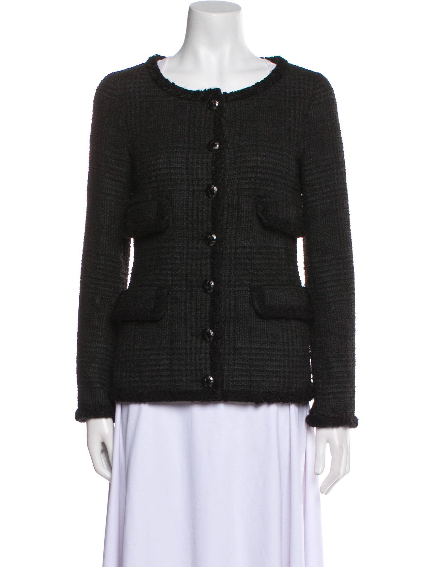 Chanel 2013 Tweed Pattern Evening Jacket