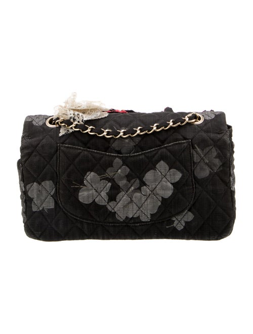 Chanel Classic Medium Floral Double Flap Bag