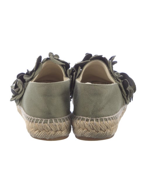 Chanel Interlocking CC Logo Canvas Espadrilles