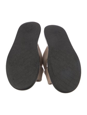Chanel 2022 Interlocking CC Logo Slides