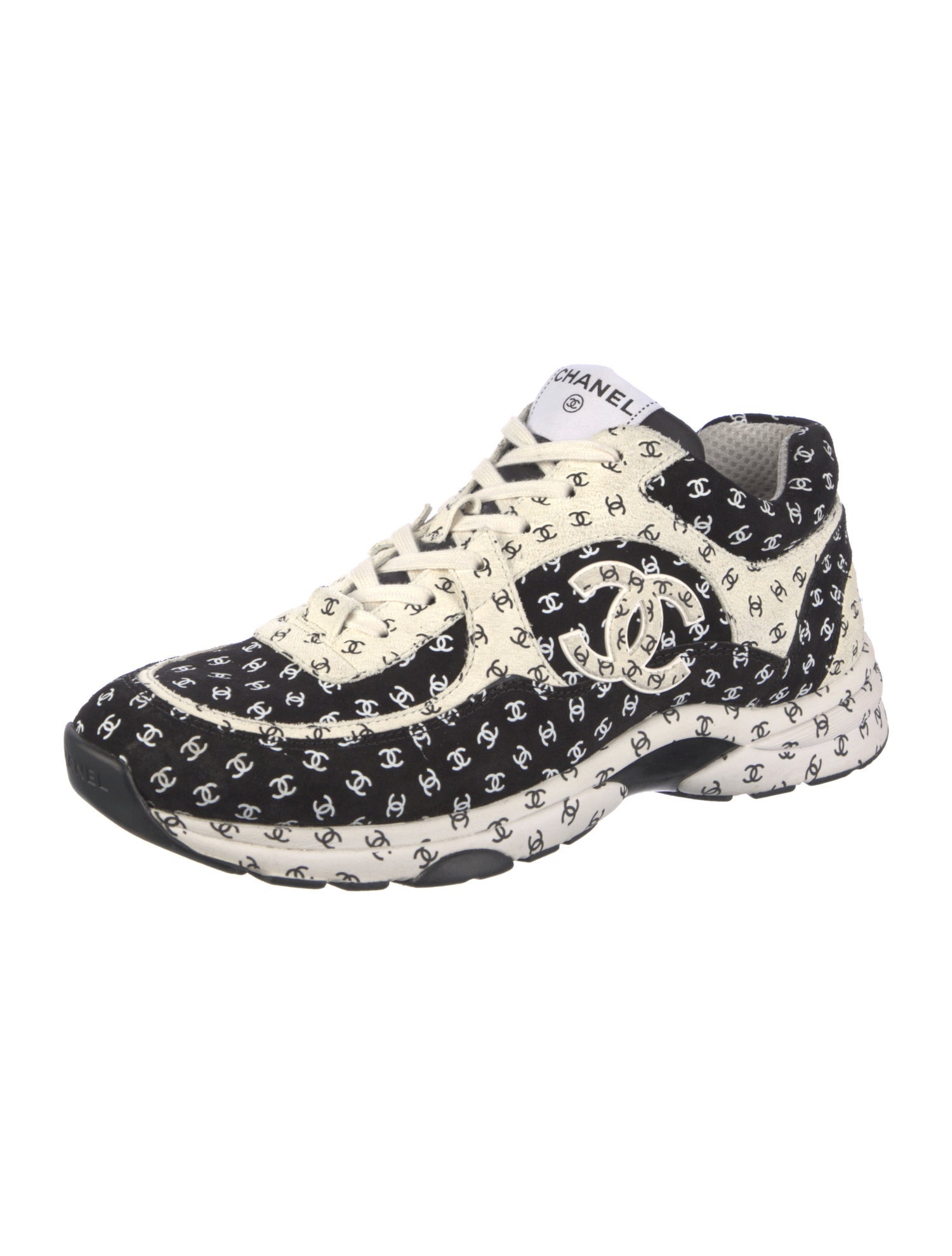 Chanel 2022 Interlocking CC Logo Chunky Sneakers