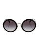 Chanel Interlocking CC Logo Round Sunglasses