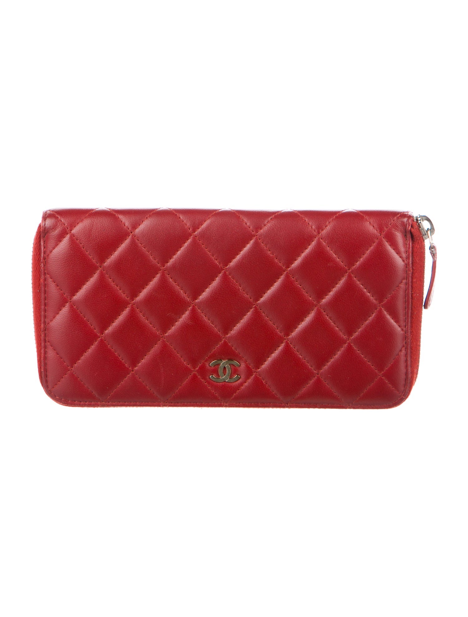 Chanel 2011-2012 Interlocking CC Logo Continental Wallet