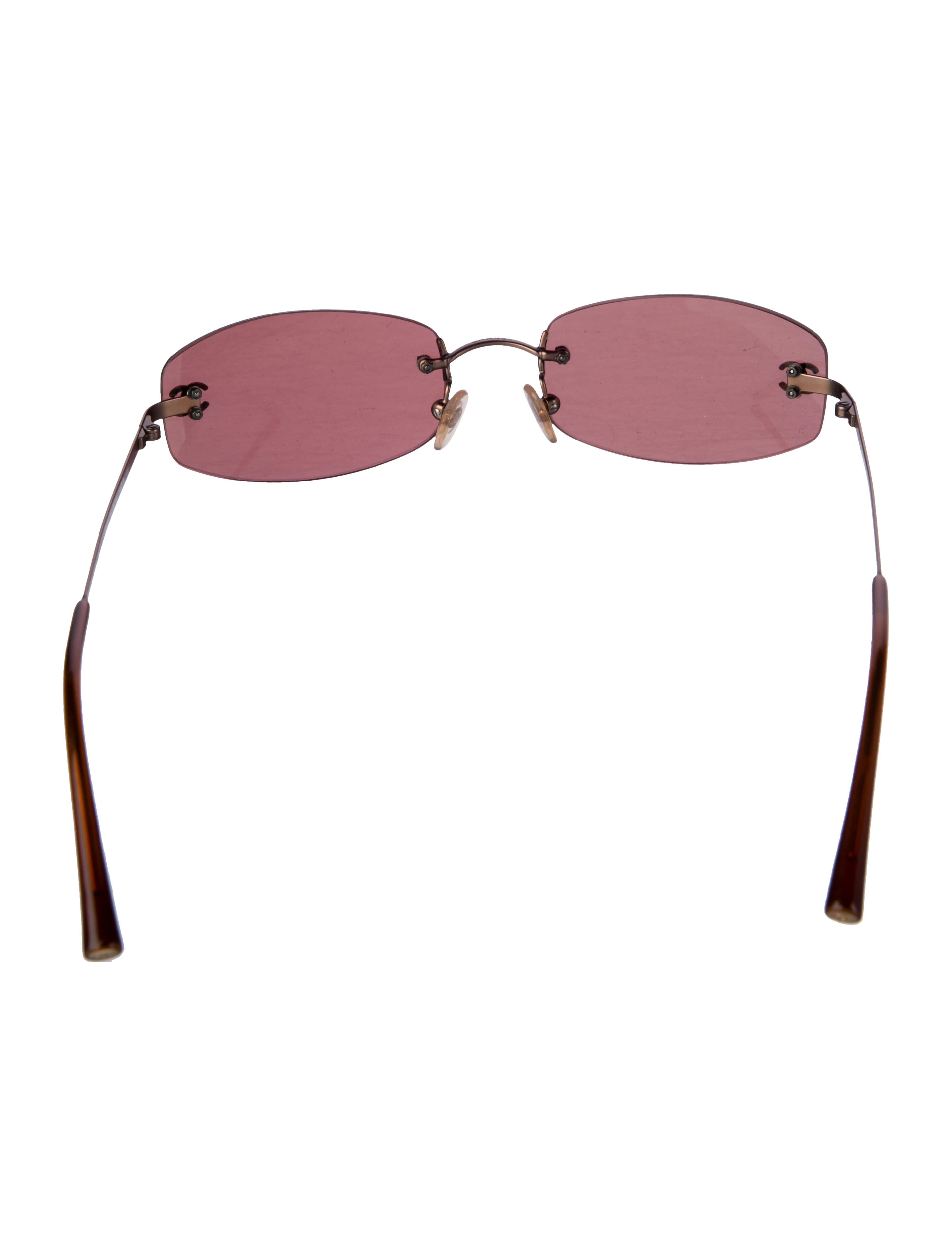 Chanel Vintage Interlocking CC Logo Sunglasses