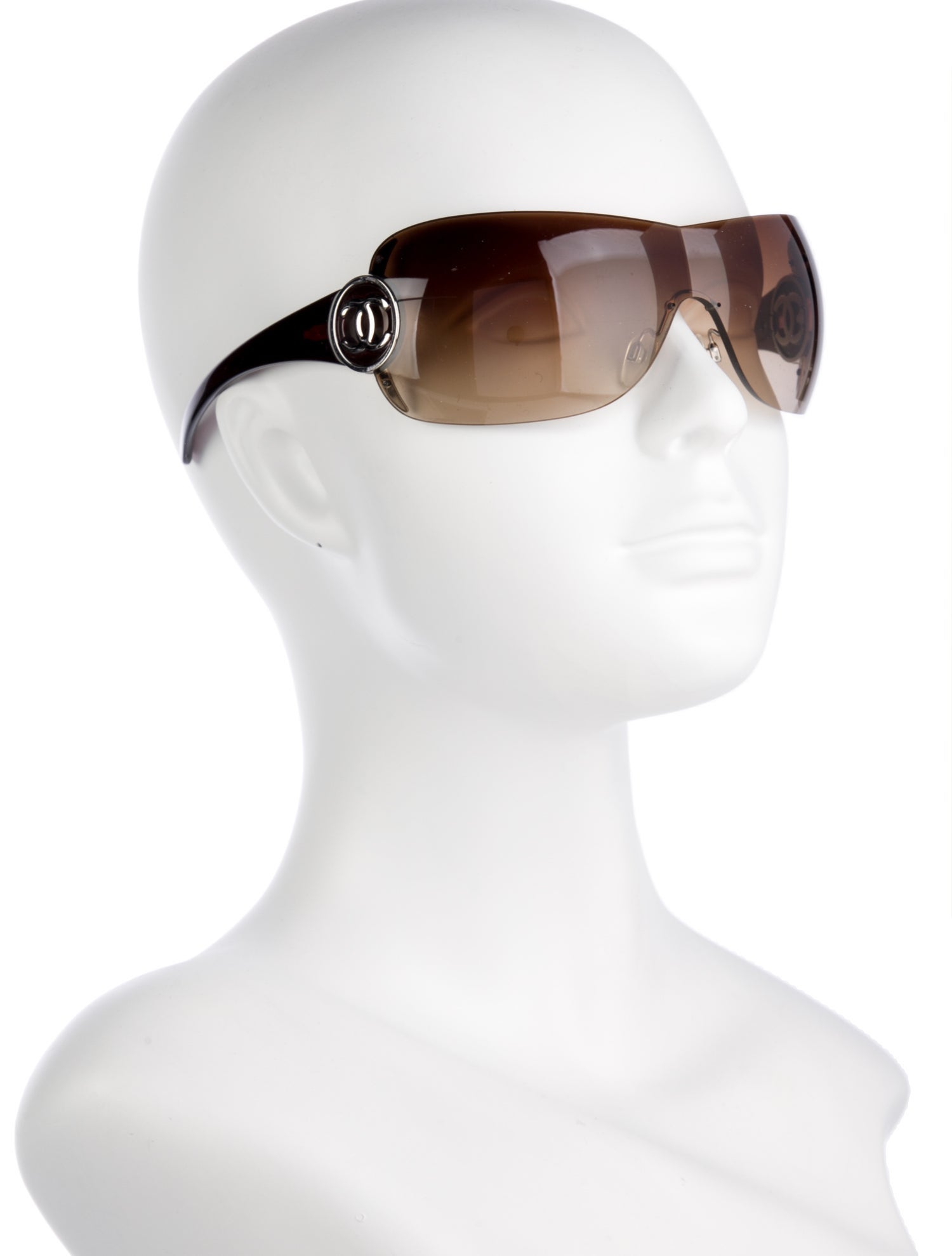 Chanel Vintage Interlocking CC Logo Sunglasses