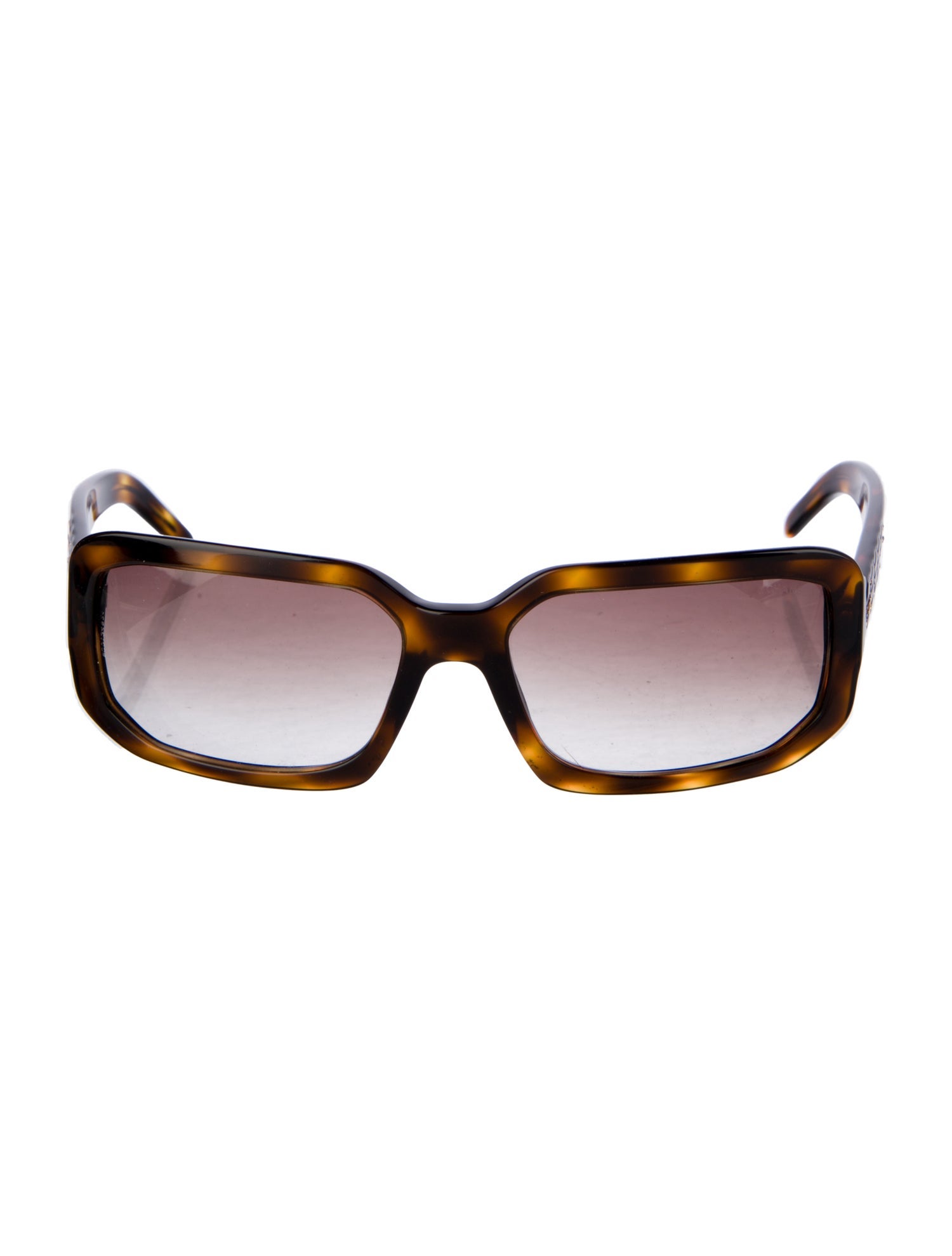 Chanel Interlocking CC Logo Square Sunglasses