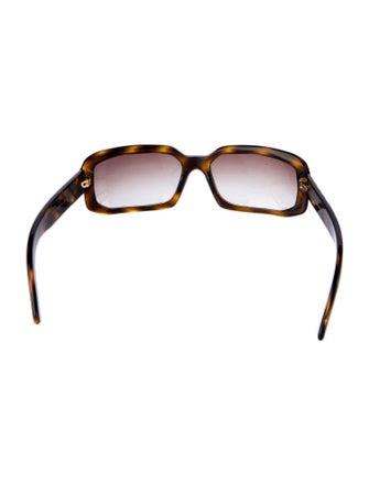 Chanel Interlocking CC Logo Square Sunglasses