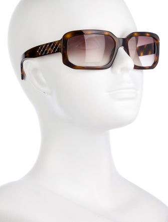 Chanel Interlocking CC Logo Square Sunglasses