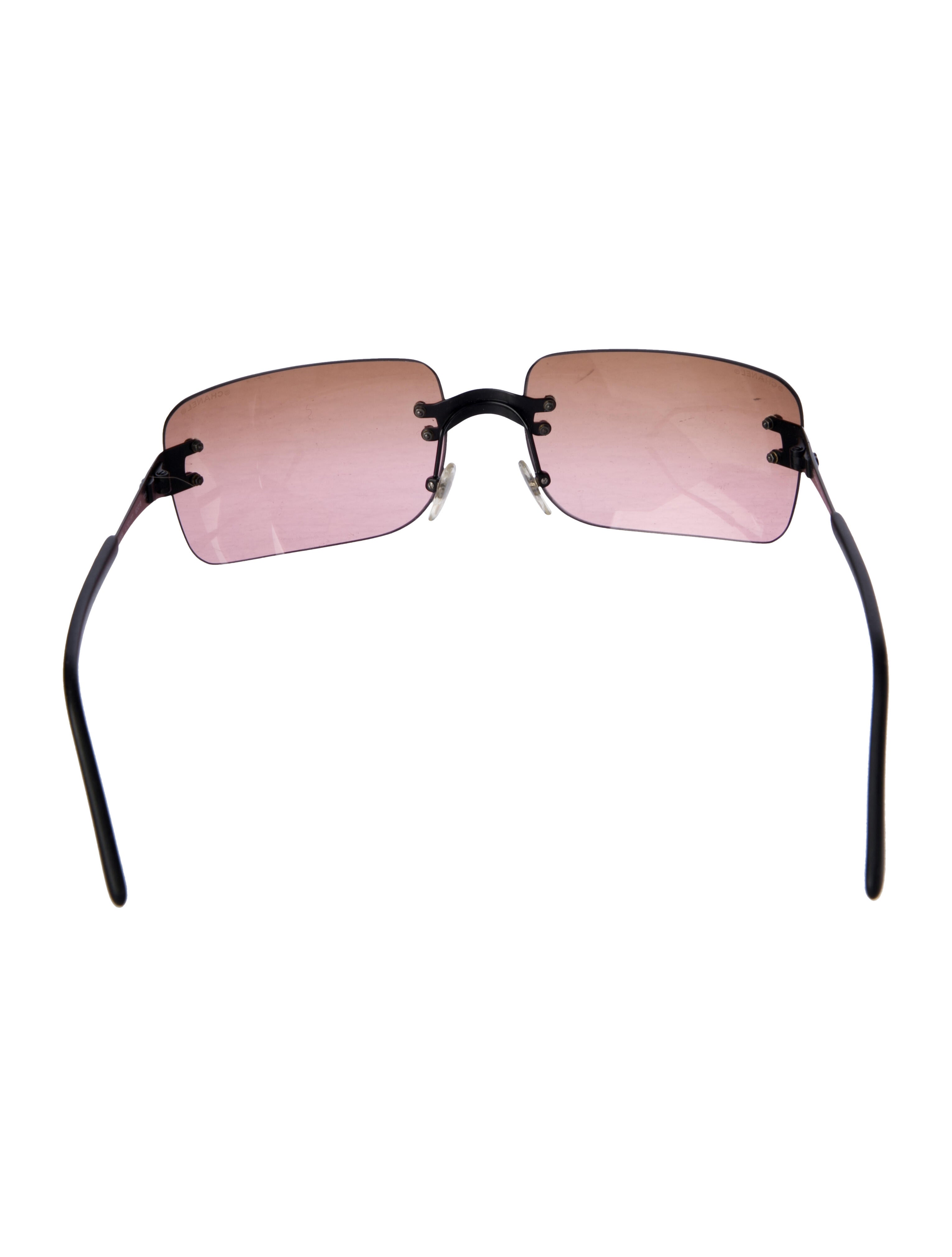 Chanel Vintage Interlocking CC Logo Sunglasses