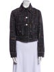 Chanel 2022 Plaid Print Denim Jacket