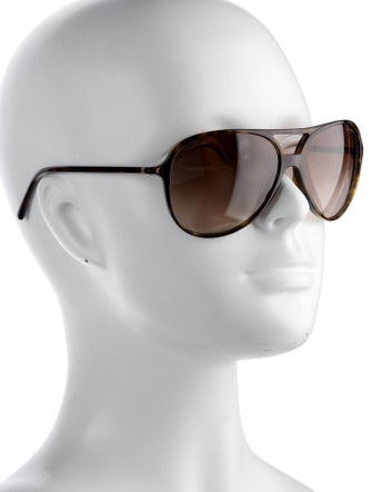 Chanel Interlocking CC Logo Aviator Sunglasses