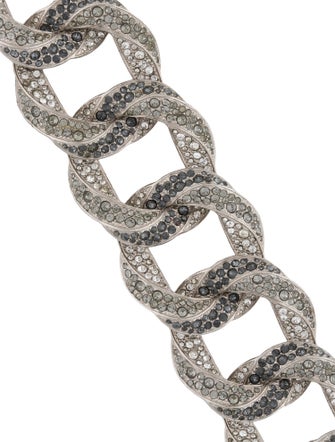 Chanel Strass CC Link Bracelet