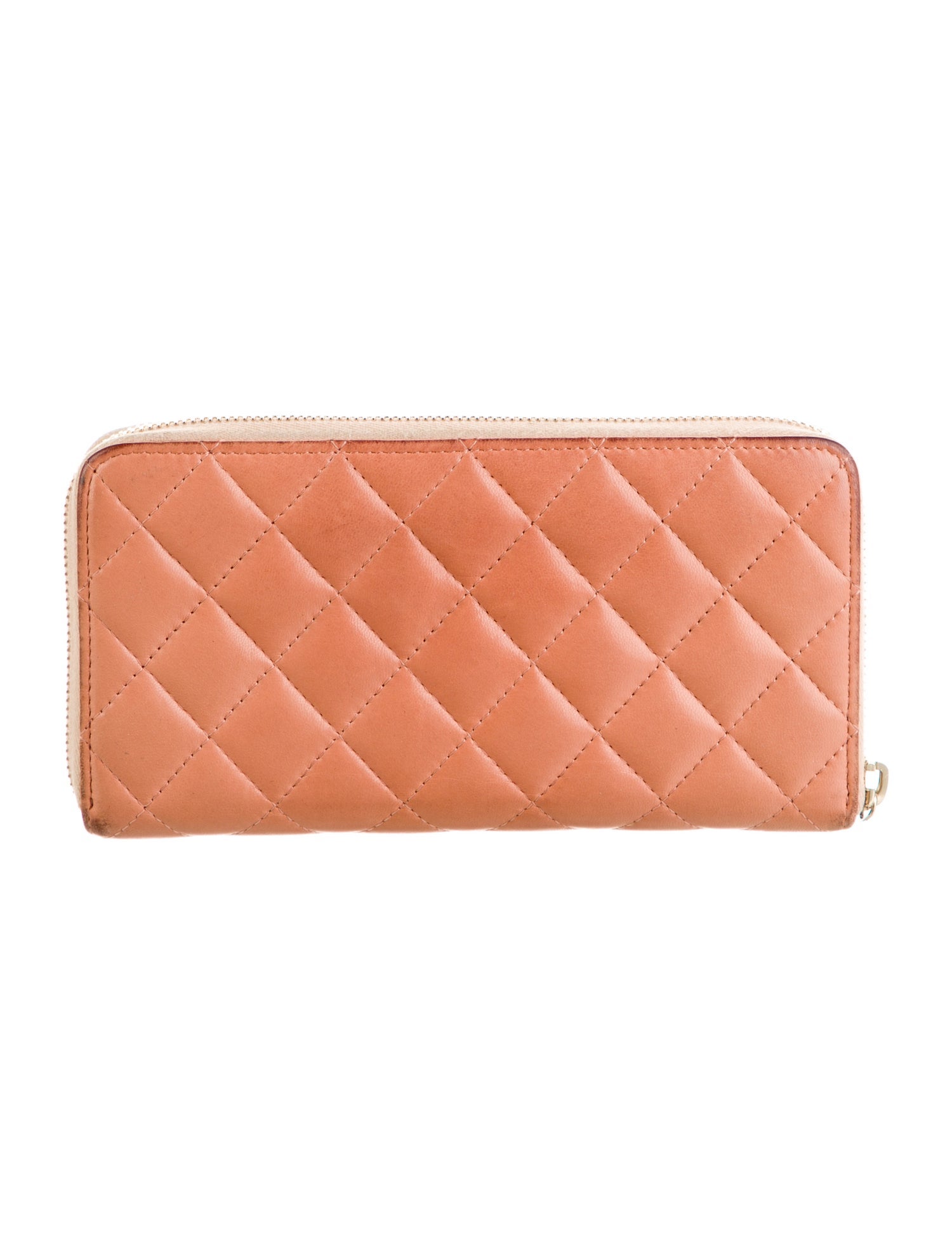 Chanel 2017-2018 Interlocking CC Logo Continental Wallet