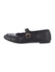 Chanel 2024 Interlocking CC Logo Mary Jane Flats