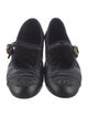 Chanel 2024 Interlocking CC Logo Mary Jane Flats
