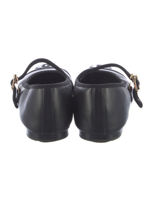 Chanel 2024 Interlocking CC Logo Mary Jane Flats