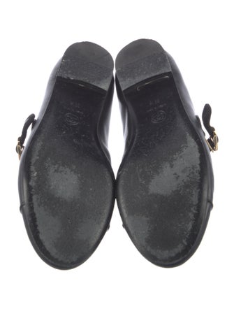 Chanel 2024 Interlocking CC Logo Mary Jane Flats