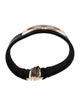 Chanel Leather CC Wrap Bracelet