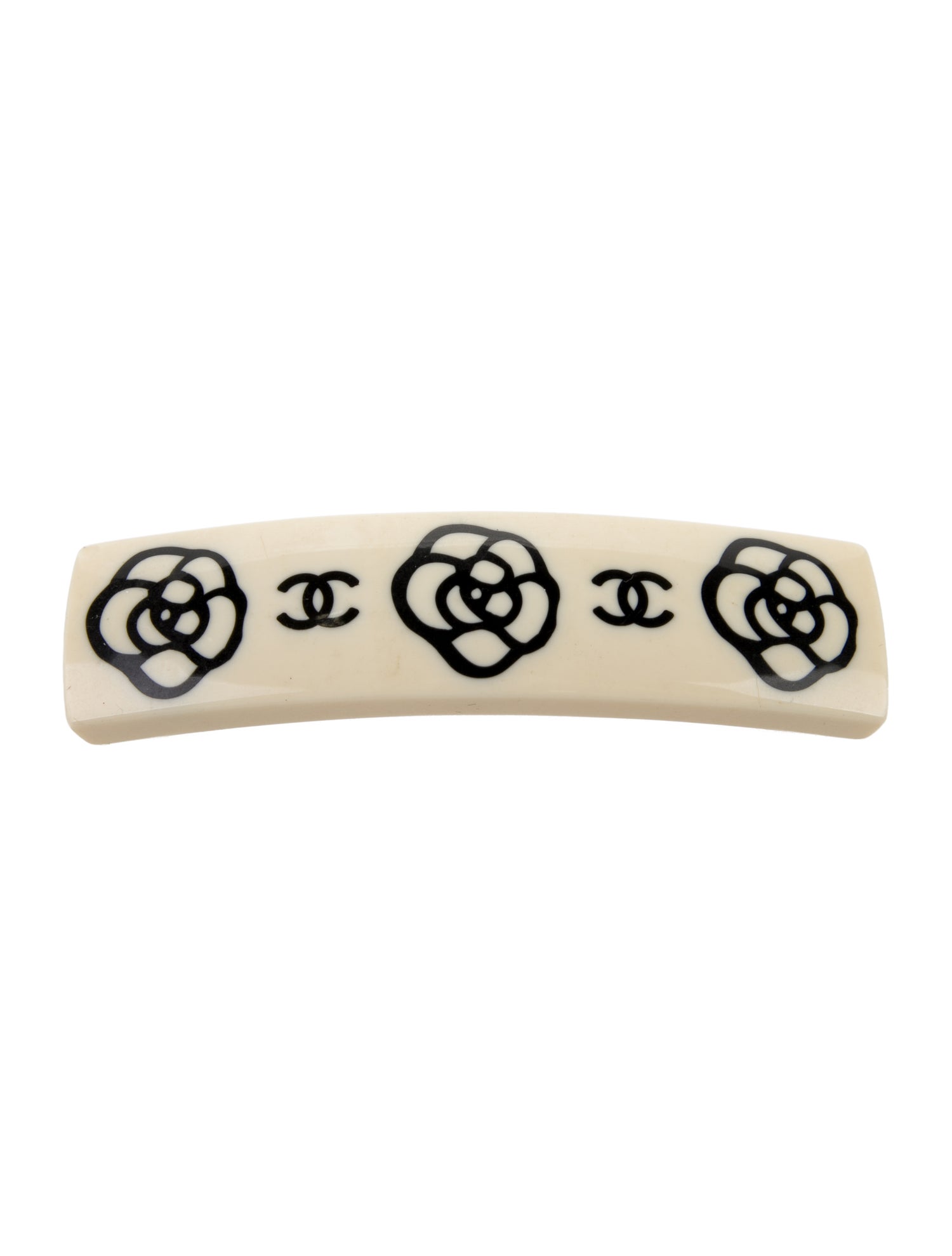 Chanel CC Camellia Hair Clip