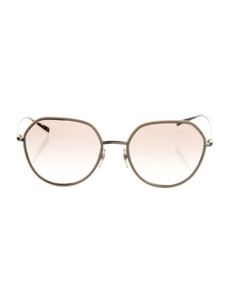 Chanel Interlocking CC Logo Round Sunglasses