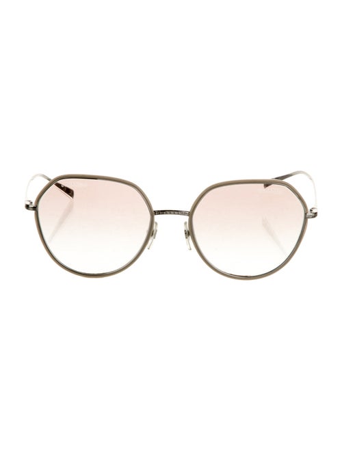 Chanel Interlocking CC Logo Round Sunglasses