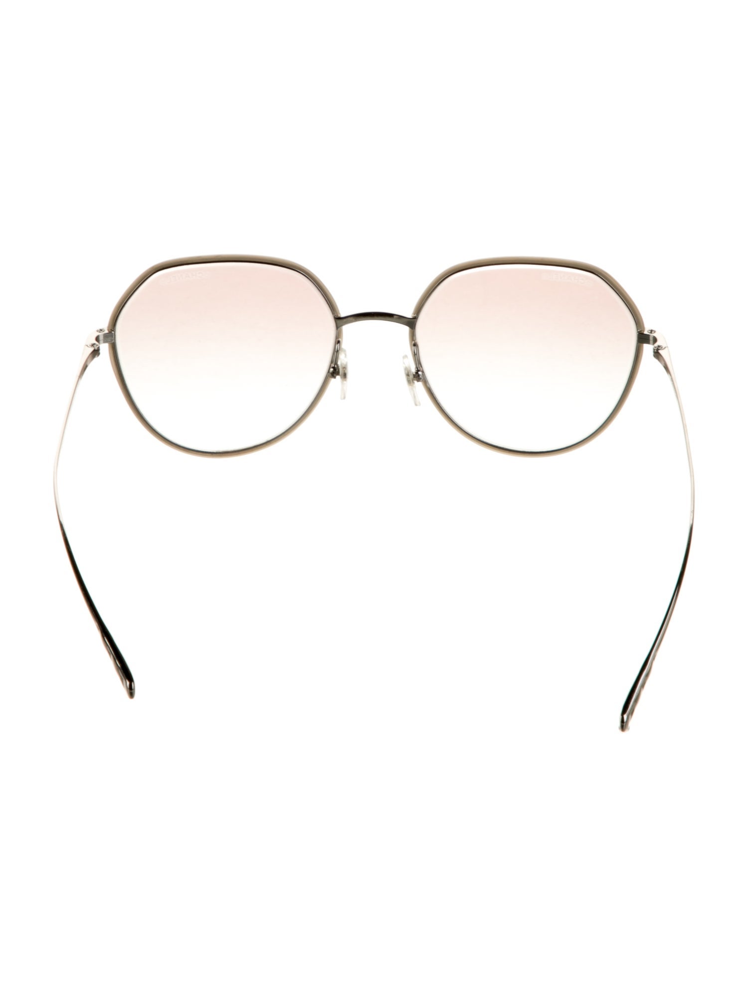 Chanel Interlocking CC Logo Round Sunglasses