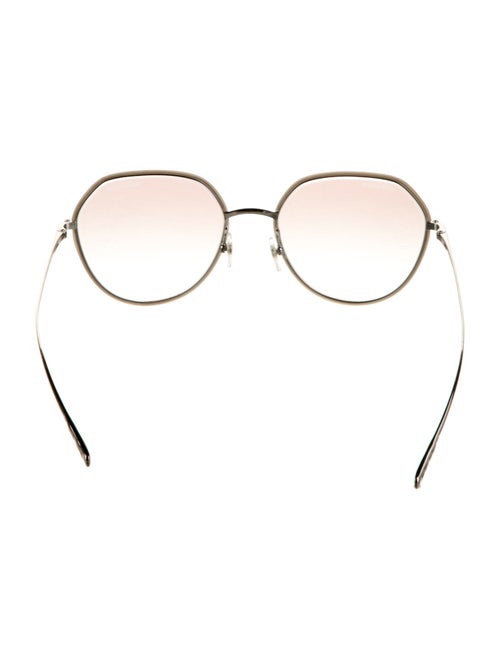 Chanel Interlocking CC Logo Round Sunglasses