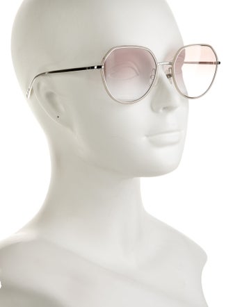 Chanel Interlocking CC Logo Round Sunglasses