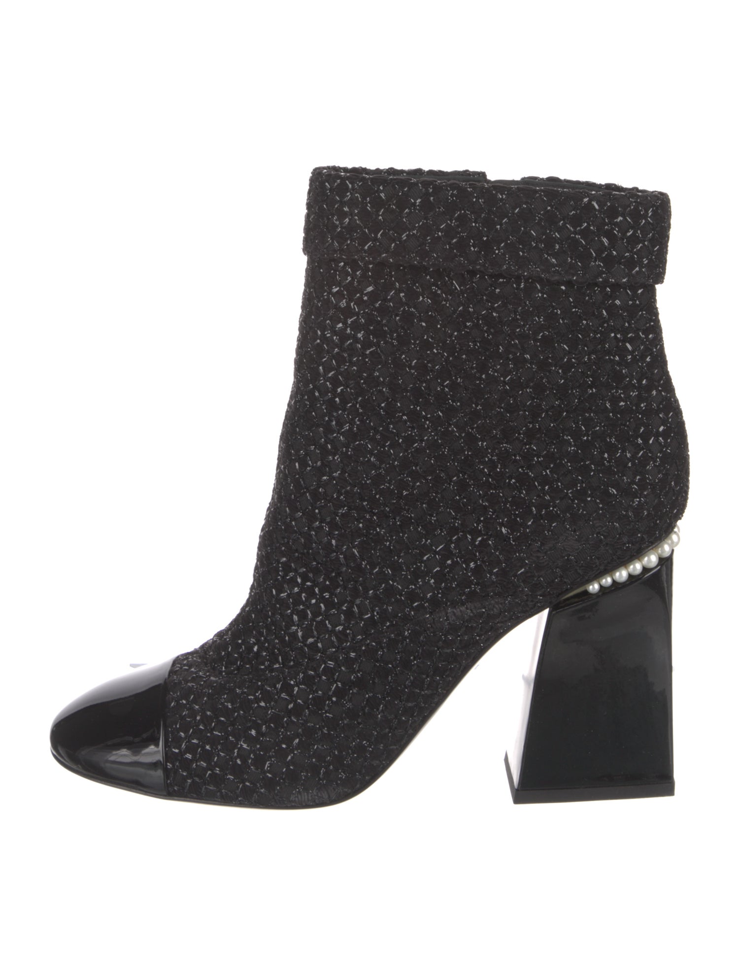 Chanel 2022 Interlocking CC Logo Boots